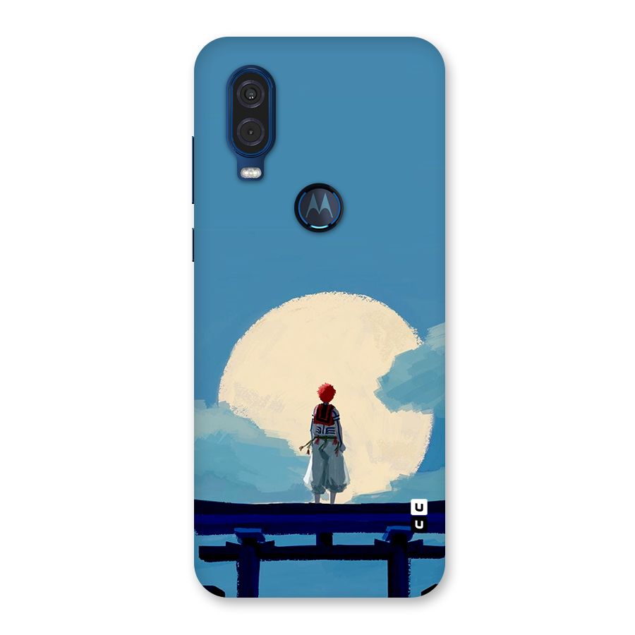 Akaza Waiting Back Case for Motorola One Vision