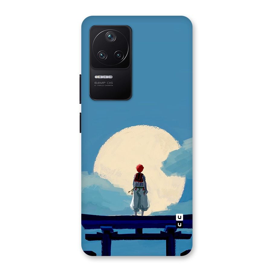 Akaza Waiting Back Case for Poco F4 5G