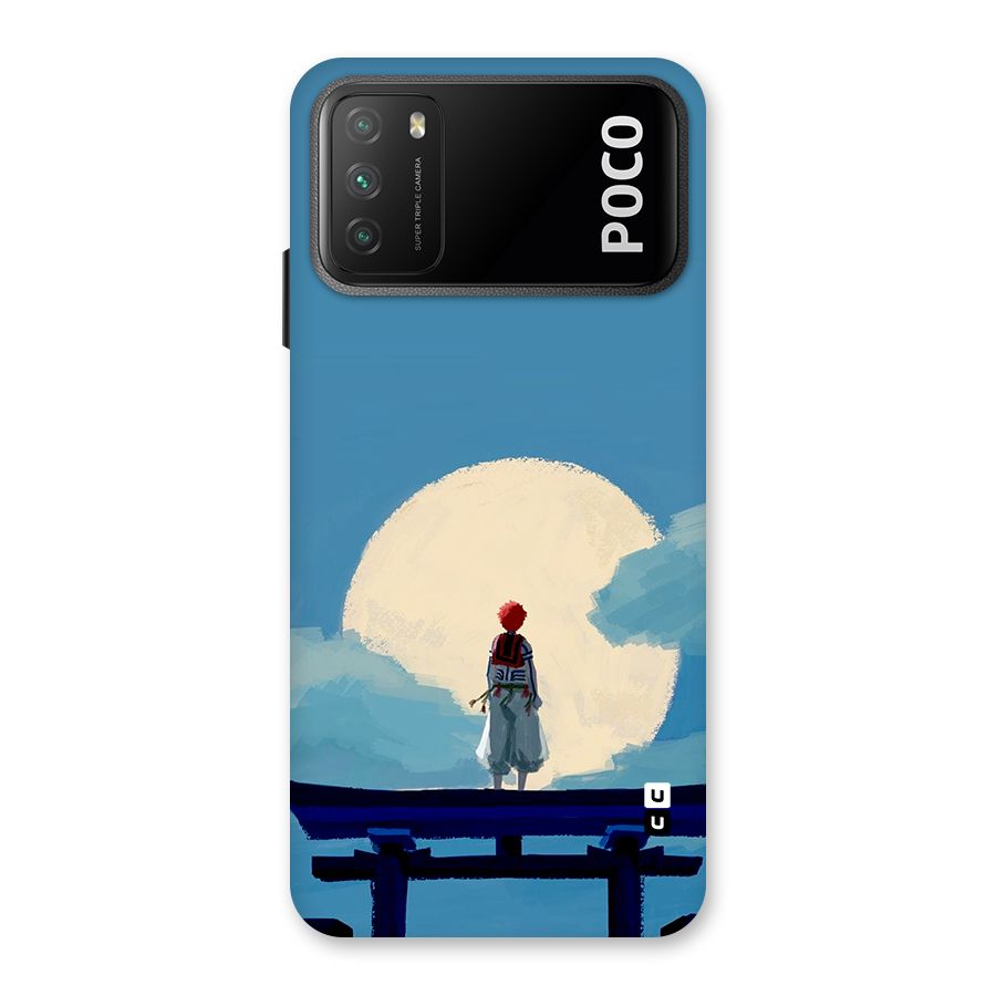 Akaza Waiting Back Case for Poco M3