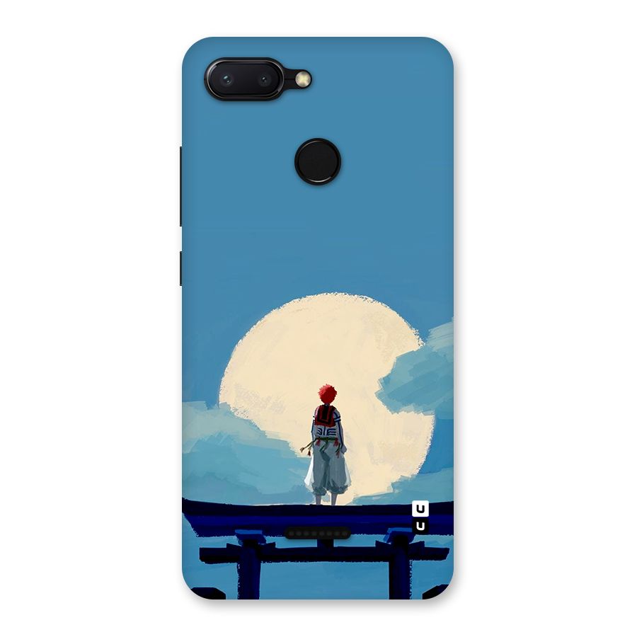 Akaza Waiting Back Case for Redmi 6