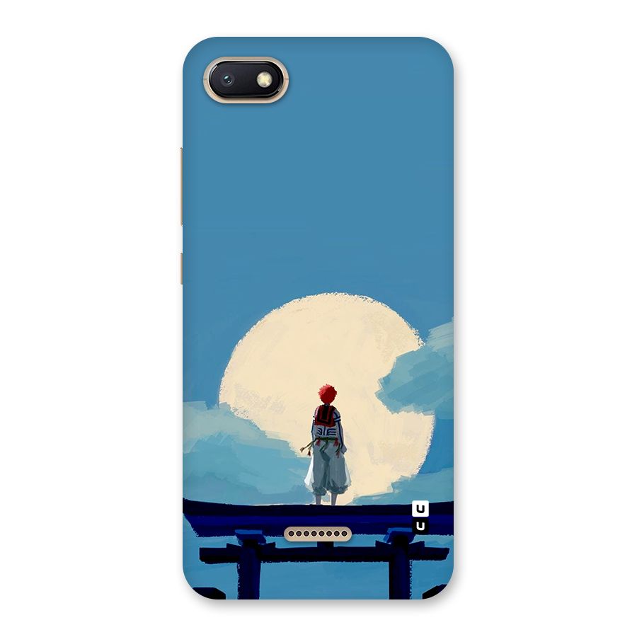 Akaza Waiting Back Case for Redmi 6A