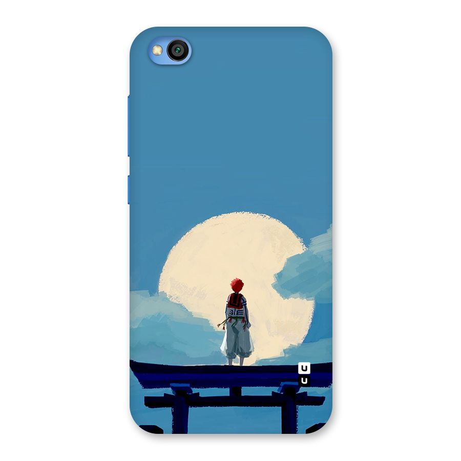 Akaza Waiting Back Case for Redmi Go