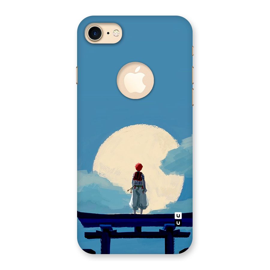 Akaza Waiting Back Case for iPhone 7 Logo Cut