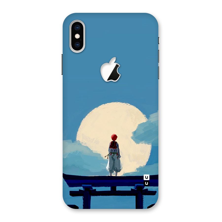 Akaza Waiting Back Case for iPhone XS Max Apple Cut