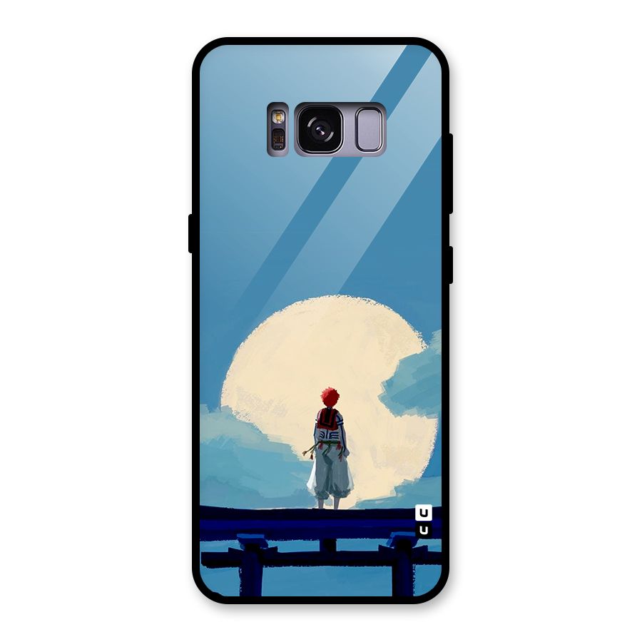 Akaza Waiting Glass Back Case for Galaxy S8