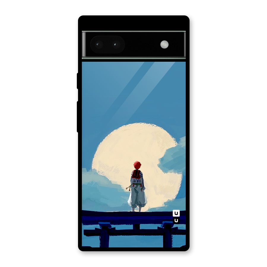 Akaza Waiting Glass Back Case for Google Pixel 6a