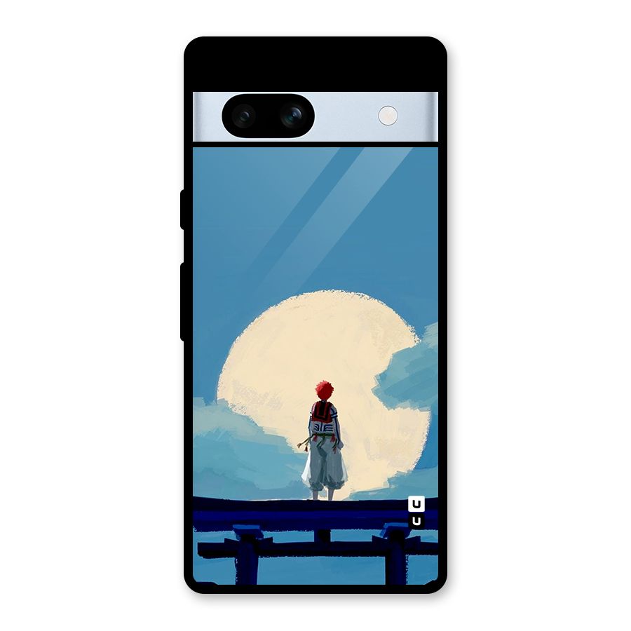 Akaza Waiting Glass Back Case for Google Pixel 7a