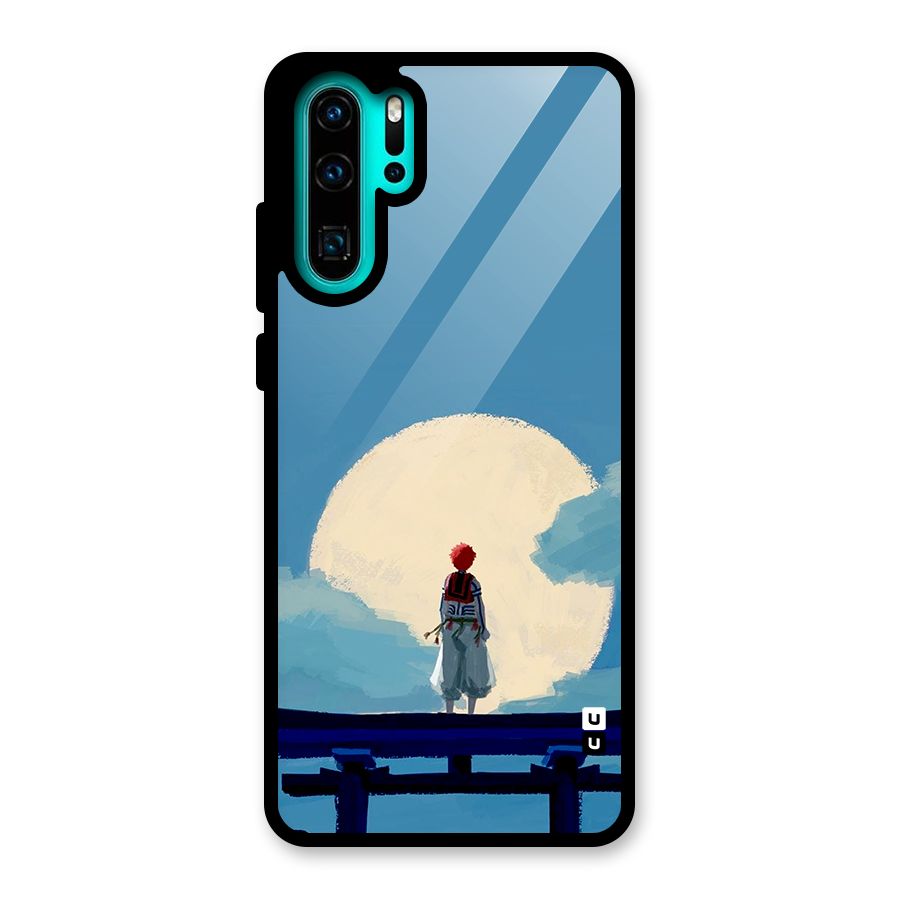 Akaza Waiting Glass Back Case for Huawei P30 Pro