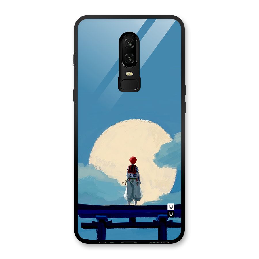 Akaza Waiting Glass Back Case for OnePlus 6