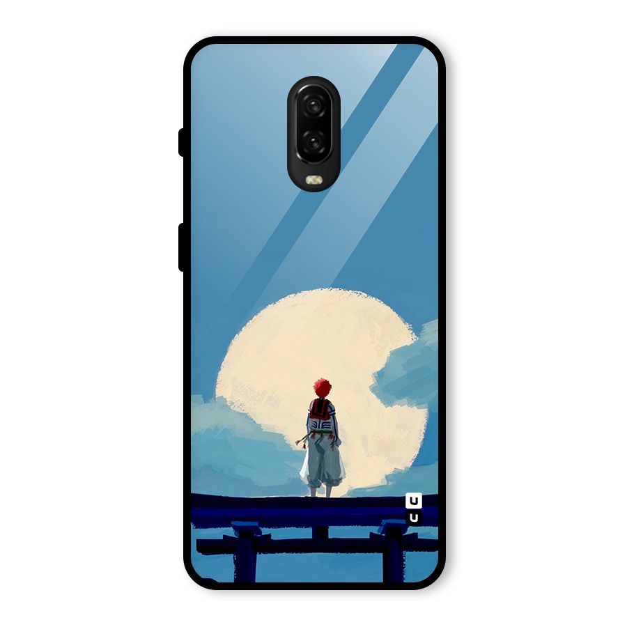 Akaza Waiting Glass Back Case for OnePlus 6T