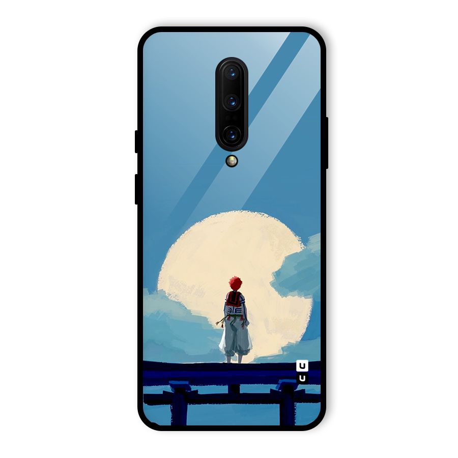 Akaza Waiting Glass Back Case for OnePlus 7 Pro