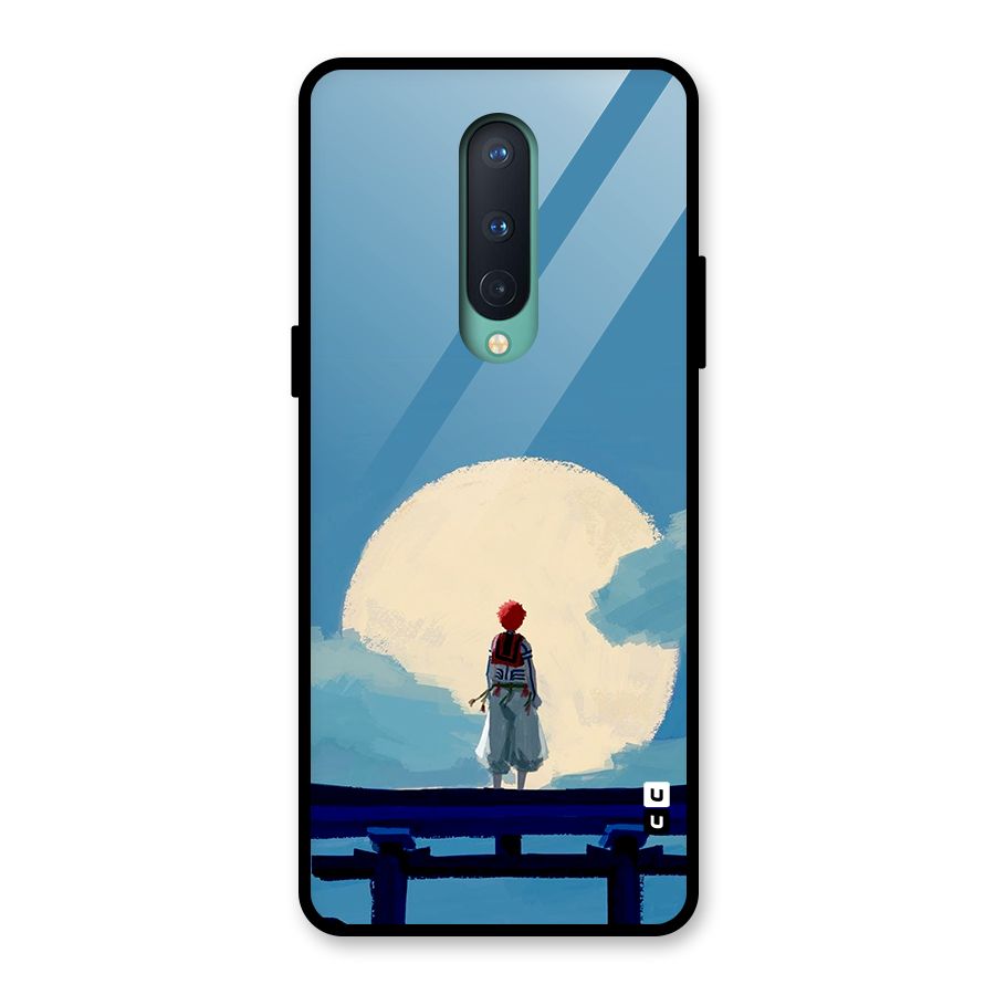 Akaza Waiting Glass Back Case for OnePlus 8
