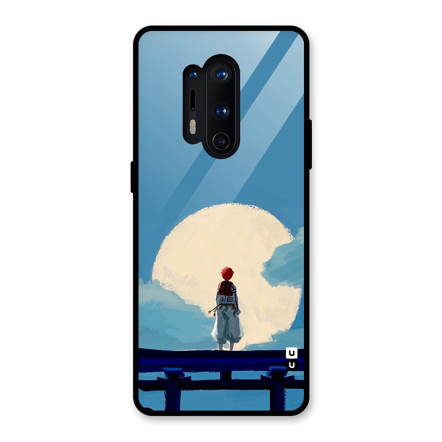 Akaza Waiting Glass Back Case for OnePlus 8 Pro