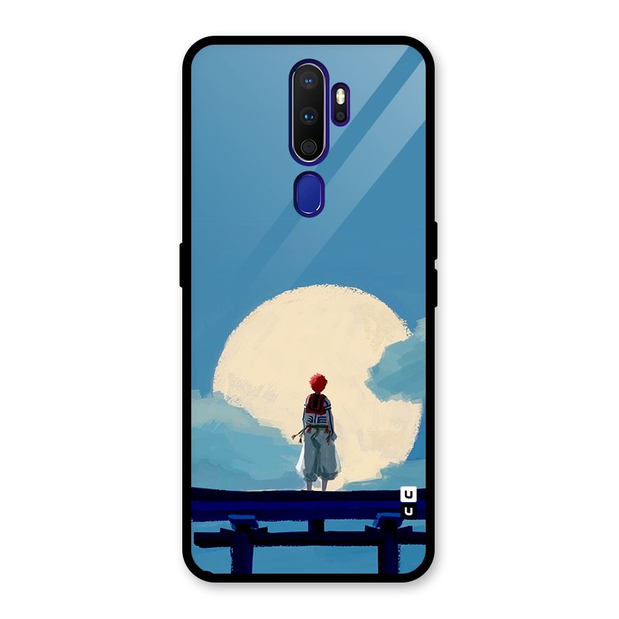 Akaza Waiting Glass Back Case for Oppo A9 (2020)