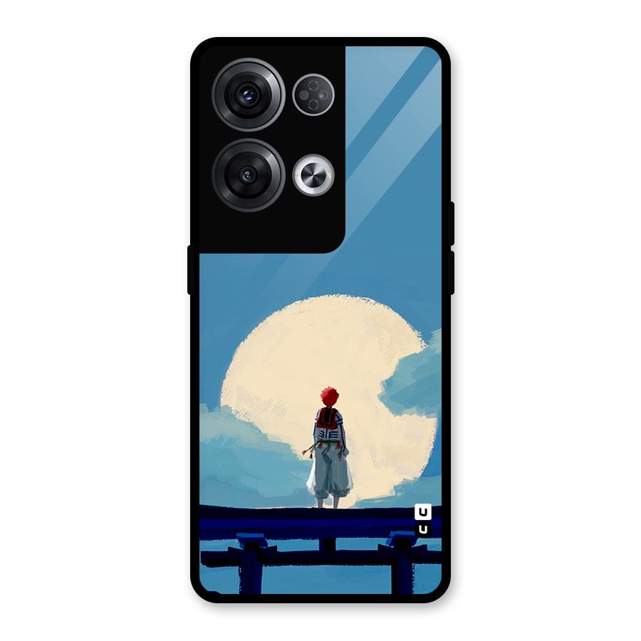 Akaza Waiting Glass Back Case for Oppo Reno8 Pro 5G