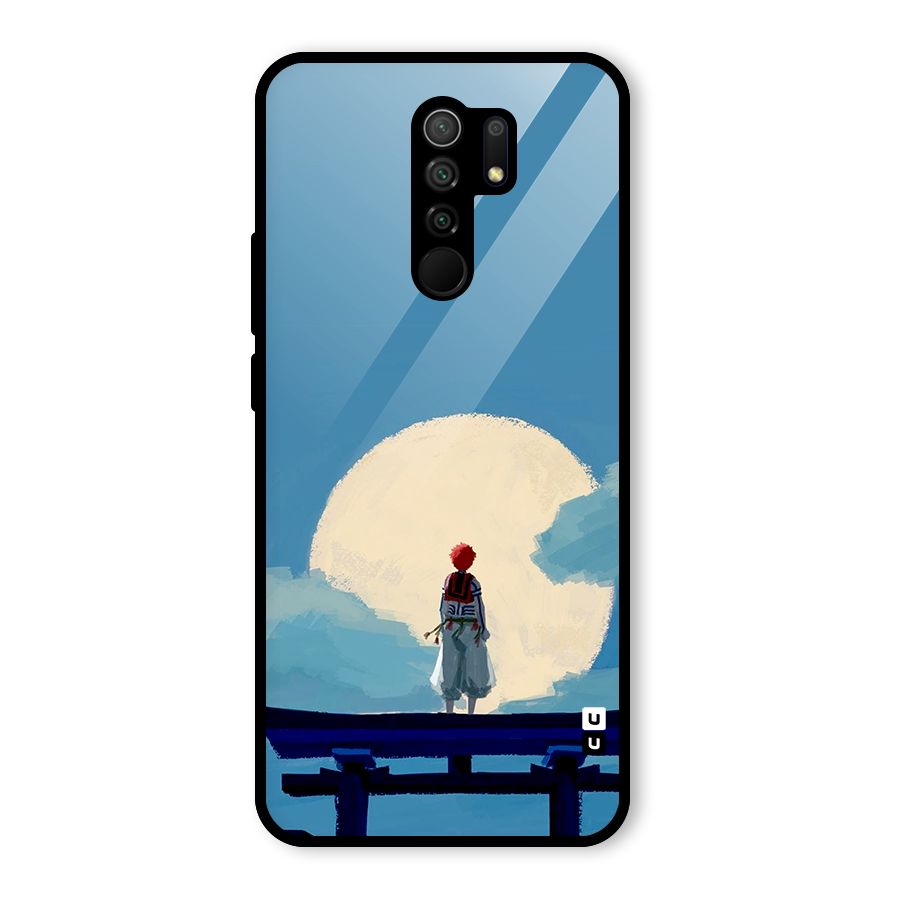 Akaza Waiting Glass Back Case for Poco M2