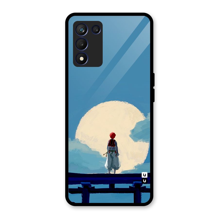 Akaza Waiting Glass Back Case for Realme 9 5G Speed