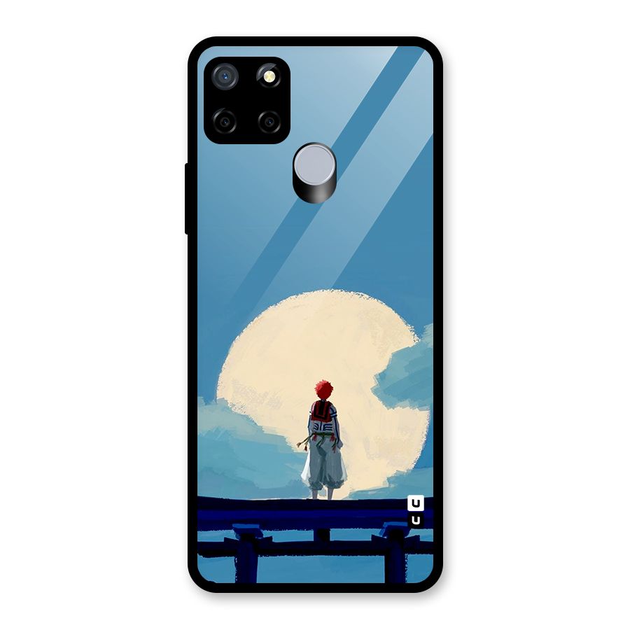 Akaza Waiting Glass Back Case for Realme Narzo 20