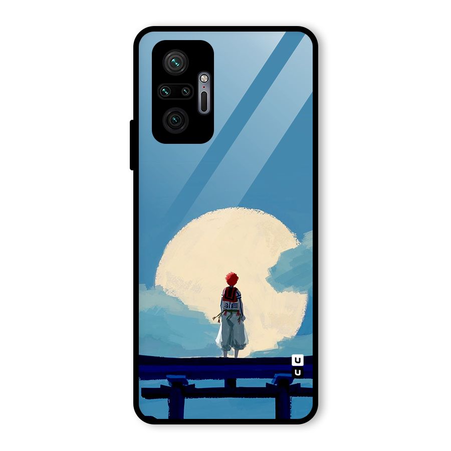 Akaza Waiting Glass Back Case for Redmi Note 10 Pro Max