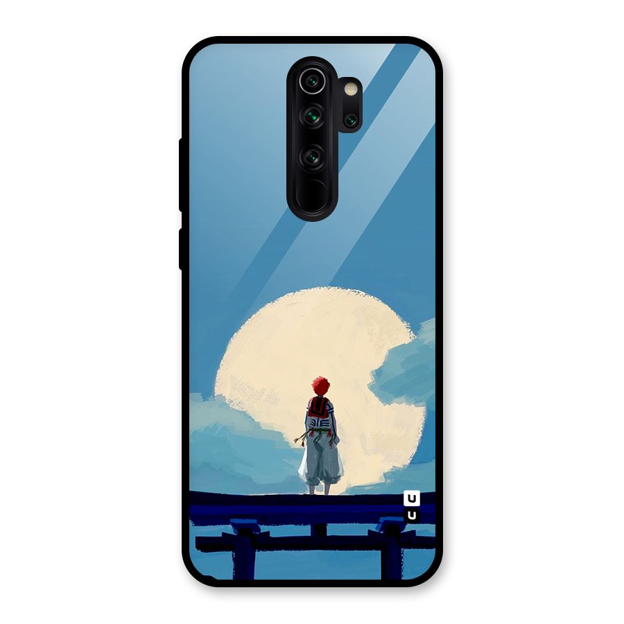 Akaza Waiting Glass Back Case for Redmi Note 8 Pro