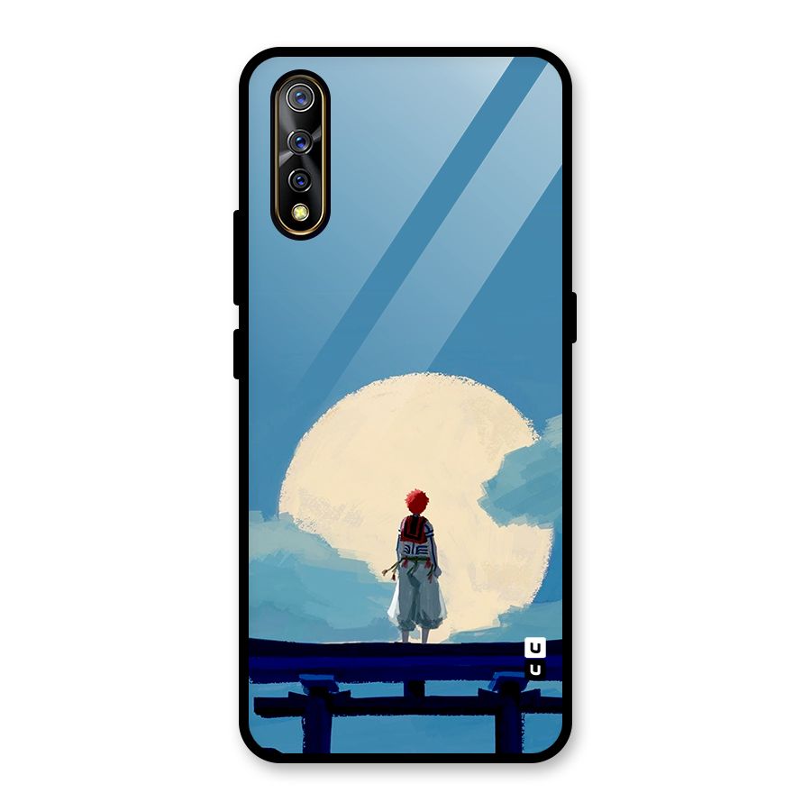 Akaza Waiting Glass Back Case for Vivo S1