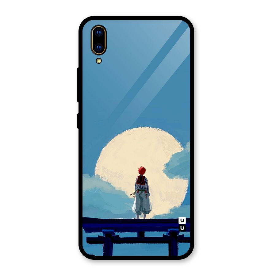 Akaza Waiting Glass Back Case for Vivo V11 Pro
