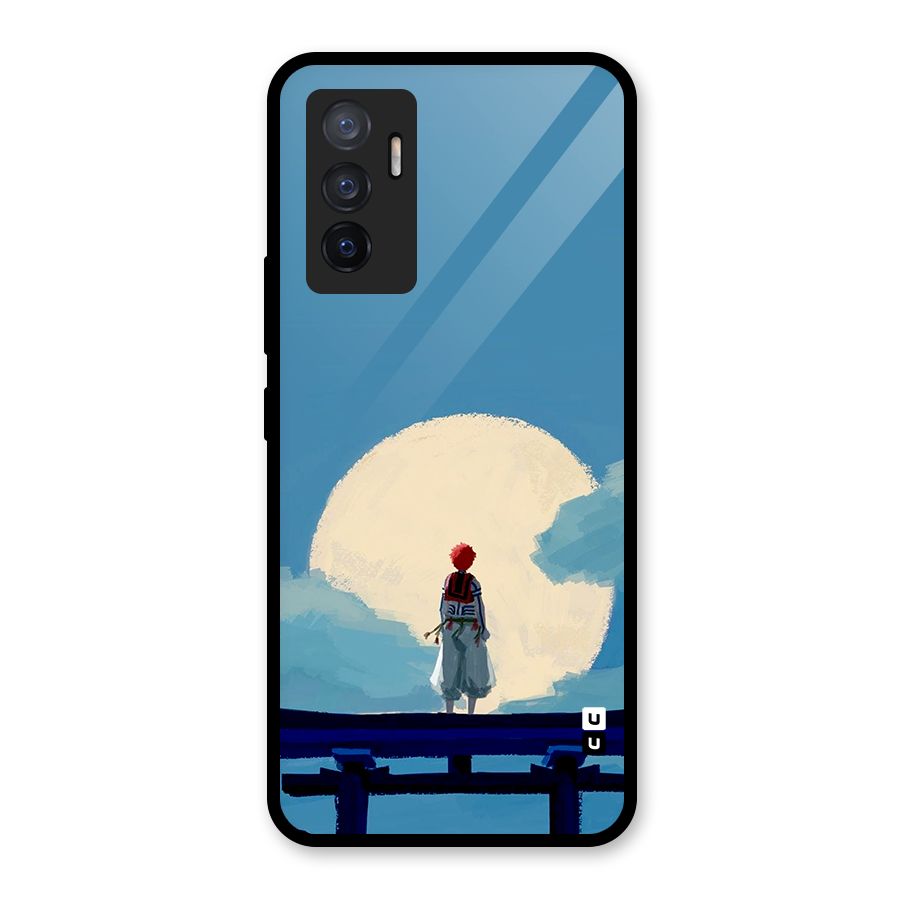 Akaza Waiting Glass Back Case for Vivo V23e