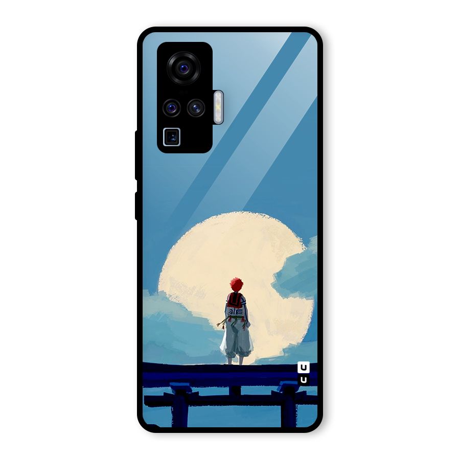 Akaza Waiting Glass Back Case for Vivo X50 Pro