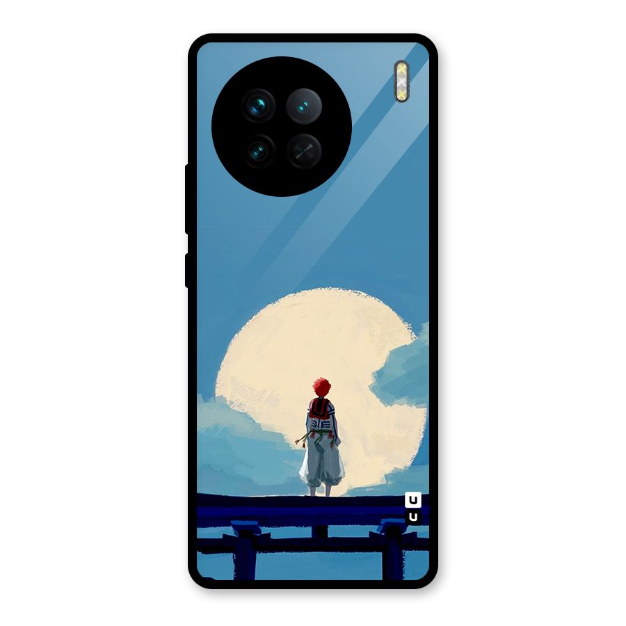 Akaza Waiting Glass Back Case for Vivo X90
