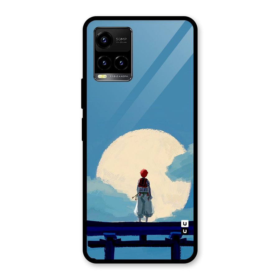 Akaza Waiting Glass Back Case for Vivo Y21T