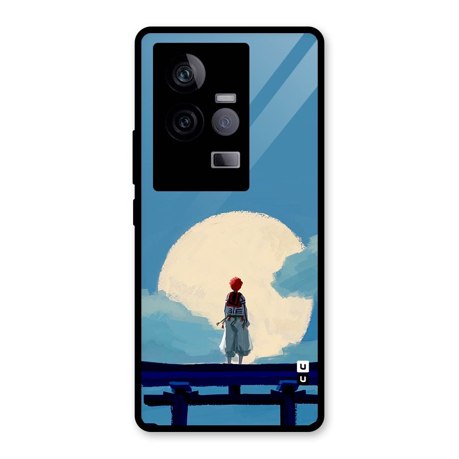 Akaza Waiting Glass Back Case for Vivo iQOO 11 5G