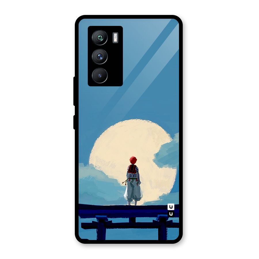 Akaza Waiting Glass Back Case for Vivo iQOO 9 SE