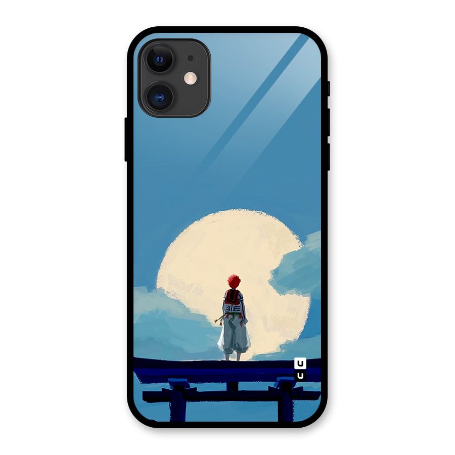Akaza Waiting Glass Back Case for iPhone 11
