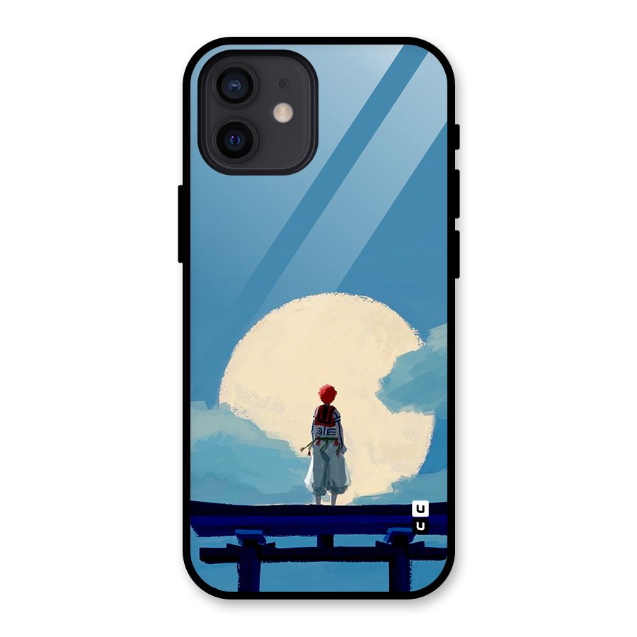 Akaza Waiting Glass Back Case for iPhone 12