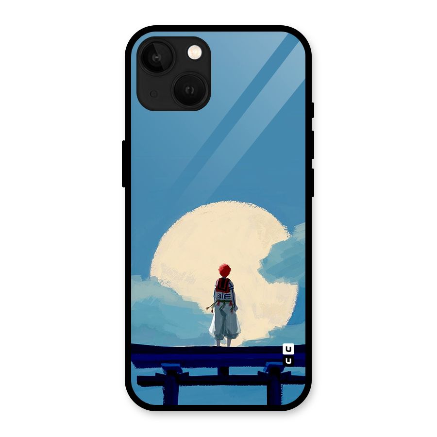 Akaza Waiting Glass Back Case for iPhone 13