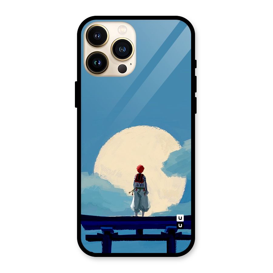Akaza Waiting Glass Back Case for iPhone 13 Pro Max