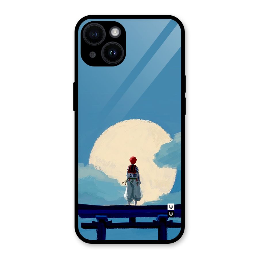 Akaza Waiting Glass Back Case for iPhone 14