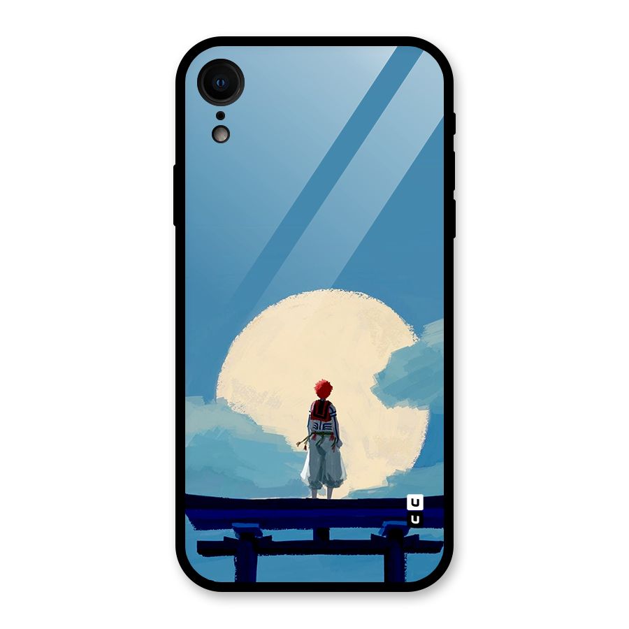 Akaza Waiting Glass Back Case for iPhone XR