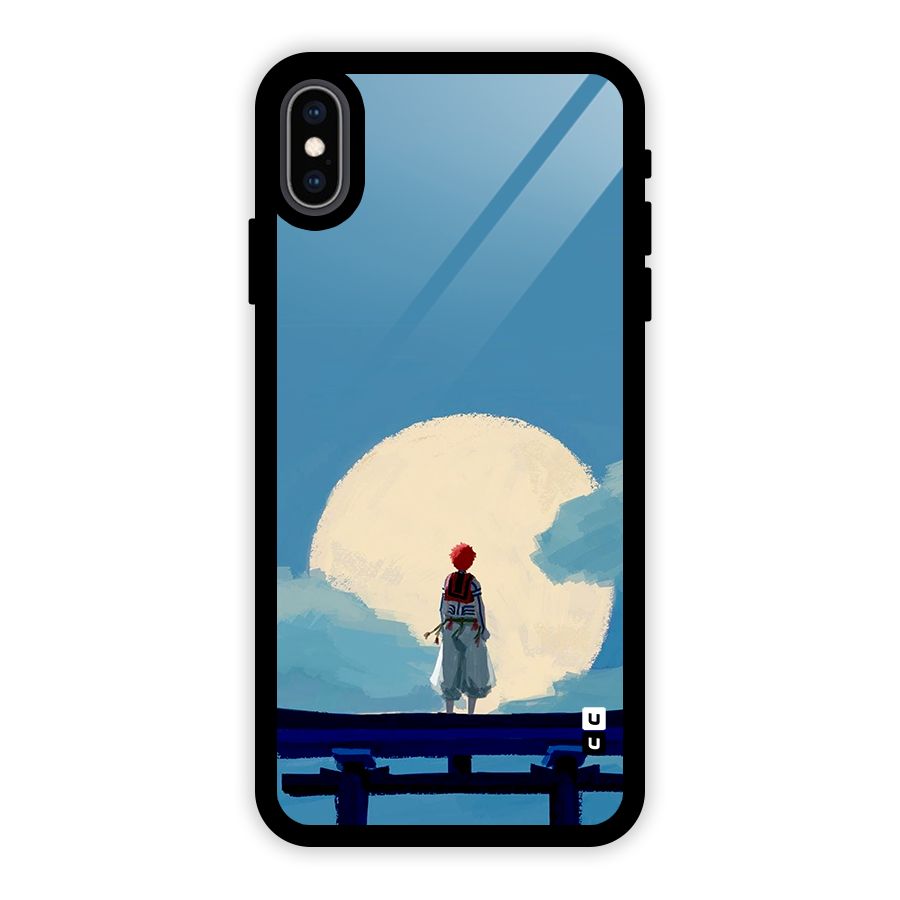 Akaza Waiting Glass Back Case for iPhone XS Max