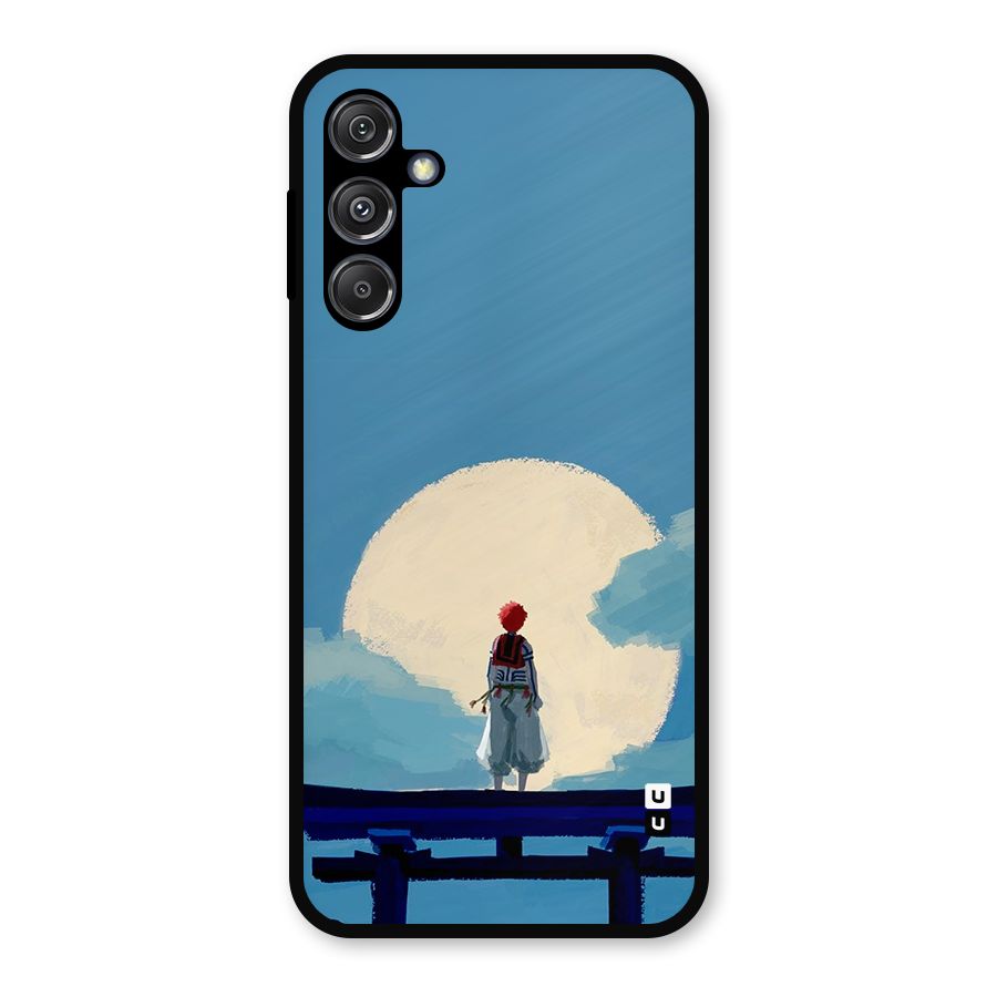 Akaza Waiting Metal Back Case for Galaxy M34 5G