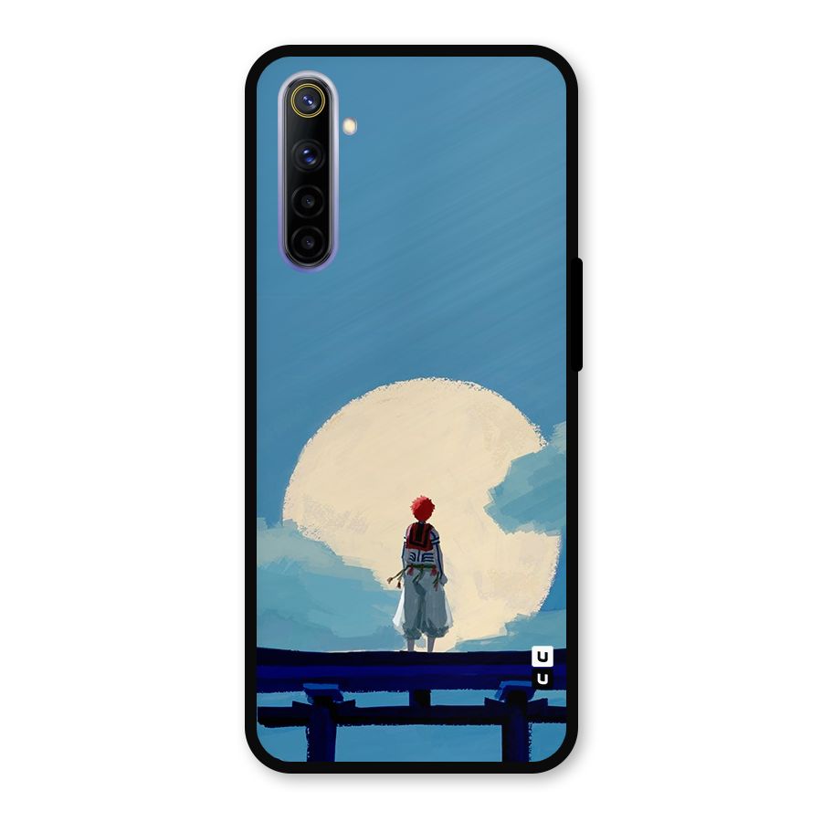 Akaza Waiting Metal Back Case for Realme 6i