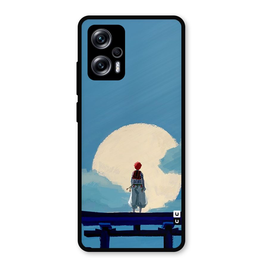 Akaza Waiting Metal Back Case for Redmi K50i