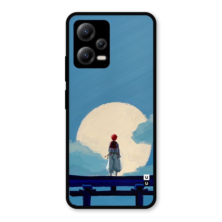 Akaza Waiting Metal Back Case for Redmi Note 12 5G