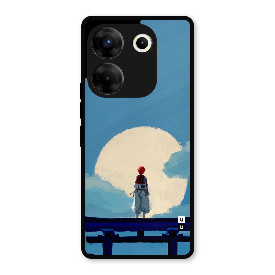Akaza Waiting Metal Back Case for Tecno Camon 20