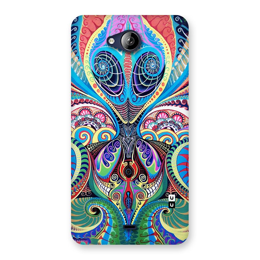 Alien Psychedelic Art Back Case for Canvas Play Q355