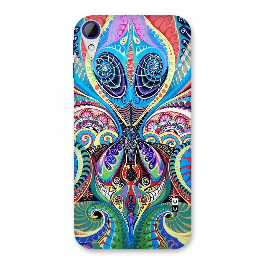 Alien Psychedelic Art Back Case for Desire 830