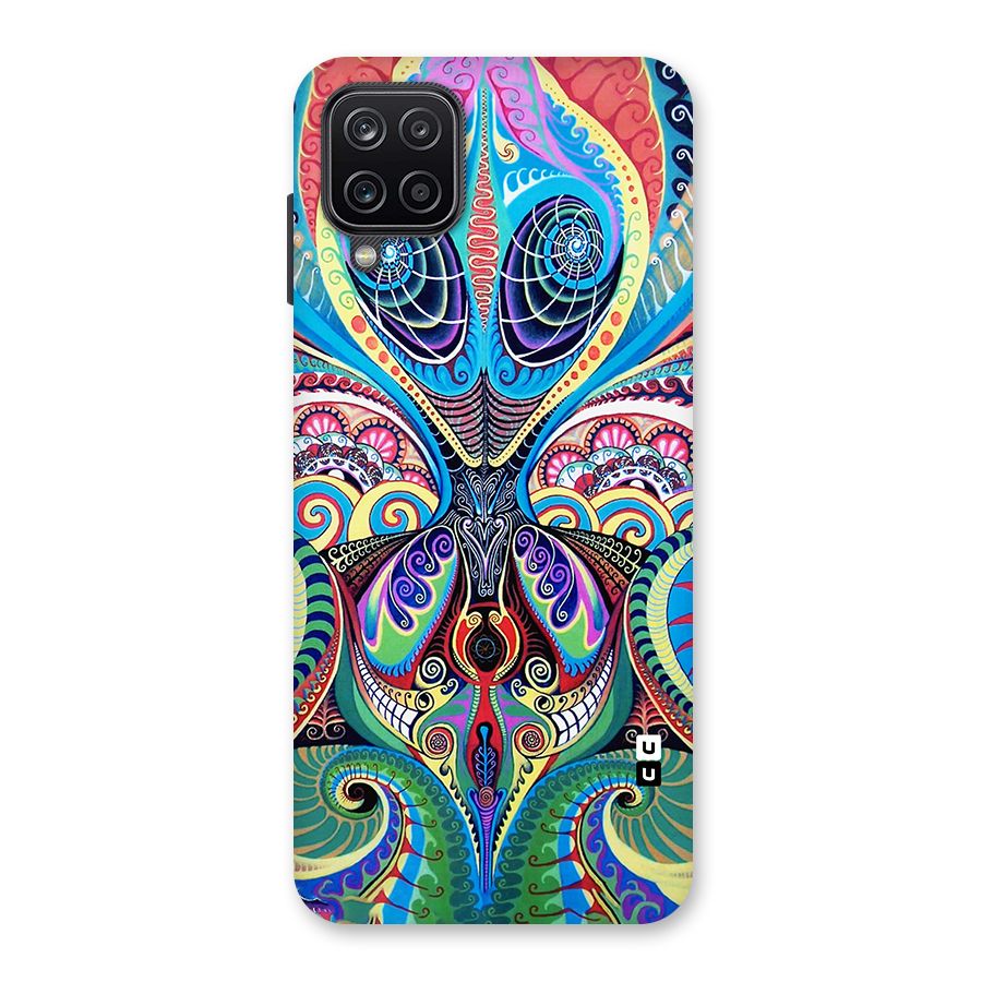 Alien Psychedelic Art Back Case for Galaxy A12