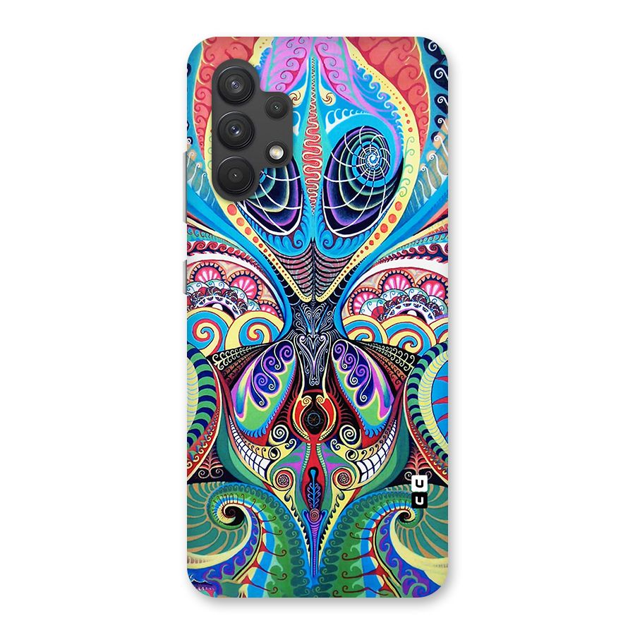 Alien Psychedelic Art Back Case for Galaxy A32