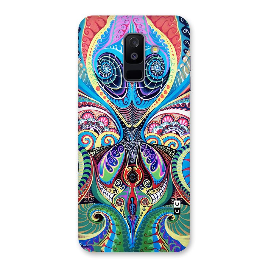 Alien Psychedelic Art Back Case for Galaxy A6 Plus