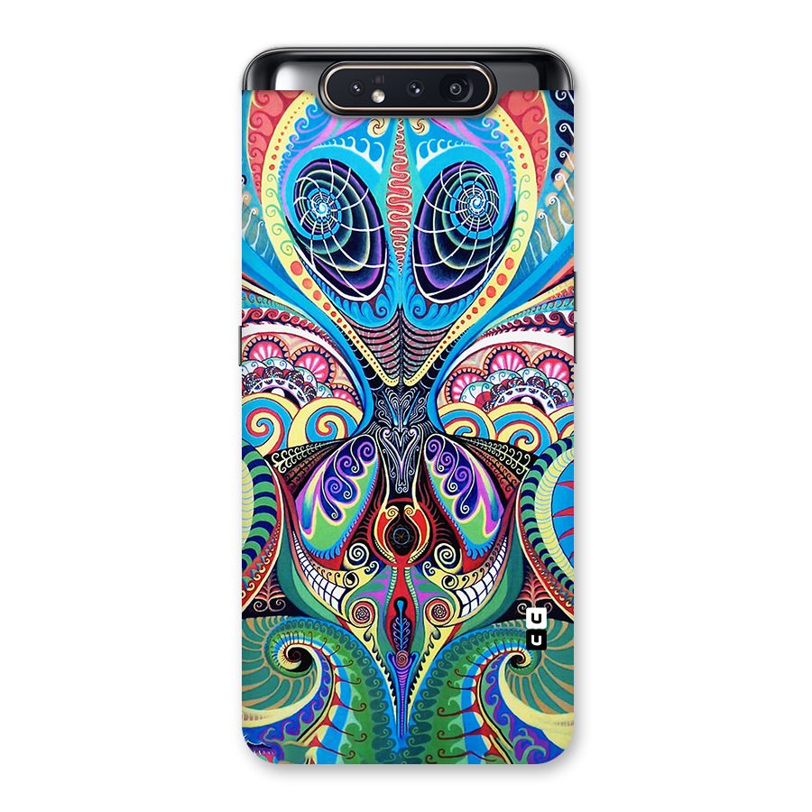 Alien Psychedelic Art Back Case for Galaxy A80